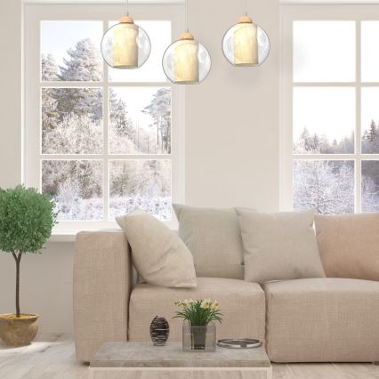 Luster na sajli TELA 3xE27/60W/230V