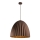 Luster na sajli TELMA 1xE27/60W/230V pr. 50 cm braon/zlatna