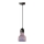 Luster na sajli TERRAZZO 1xE27/60W/230V pr. 12 cm crveno