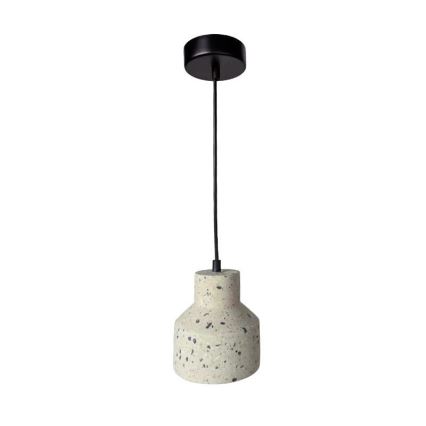 Luster na sajli TERRAZZO 1xE27/60W/230V pr. 12 cm kremasta