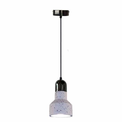 Luster na sajli TERRAZZO 1xE27/60W/230V pr. 12 cm kremasta