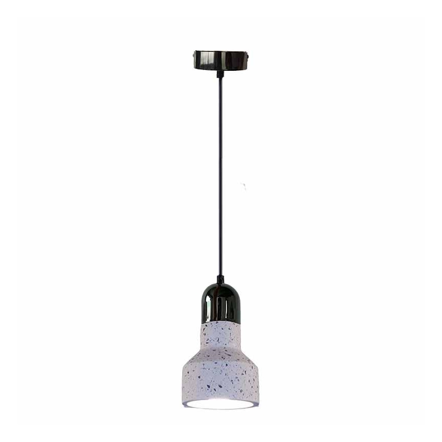 Luster na sajli TERRAZZO 1xE27/60W/230V pr. 12 cm kremasta