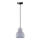 Luster na sajli TERRAZZO 1xE27/60W/230V pr. 12 cm sivo