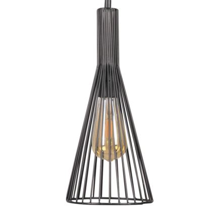 Luster na sajli TIANA 3xE27/20W/230V crno