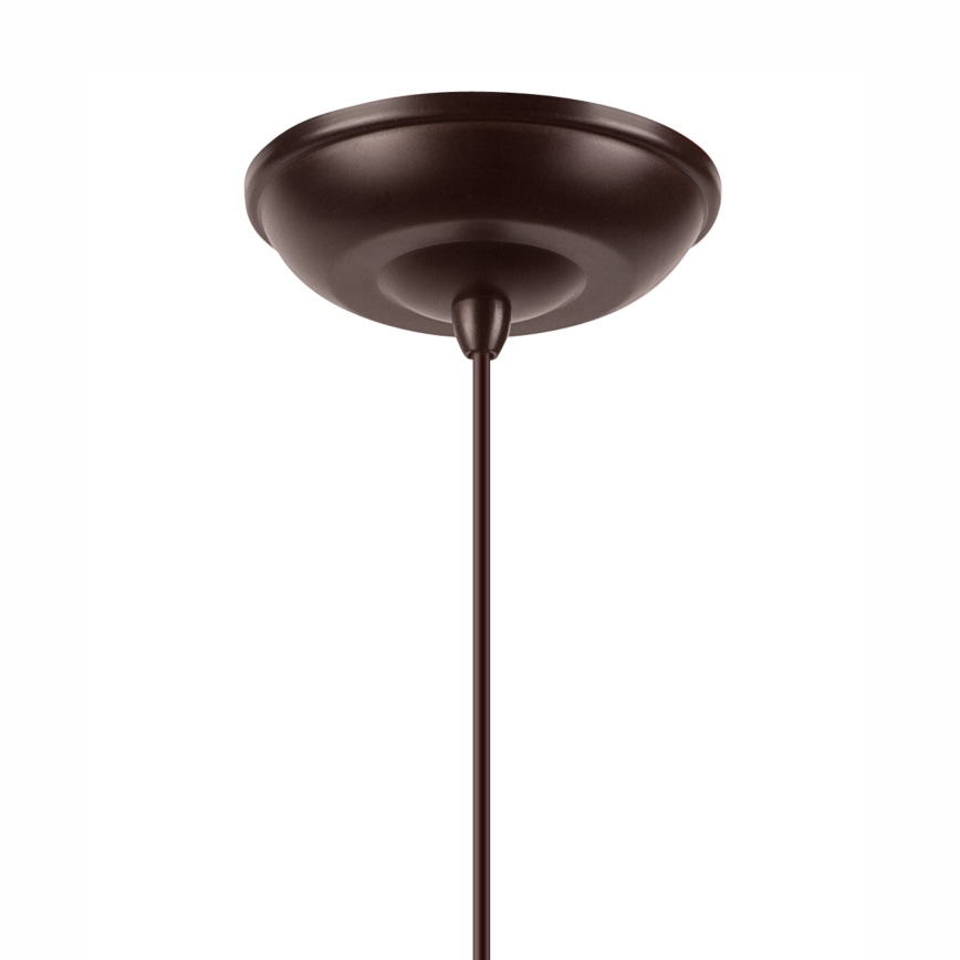 Luster na sajli TINA 1xE27/60W/230V bronzana