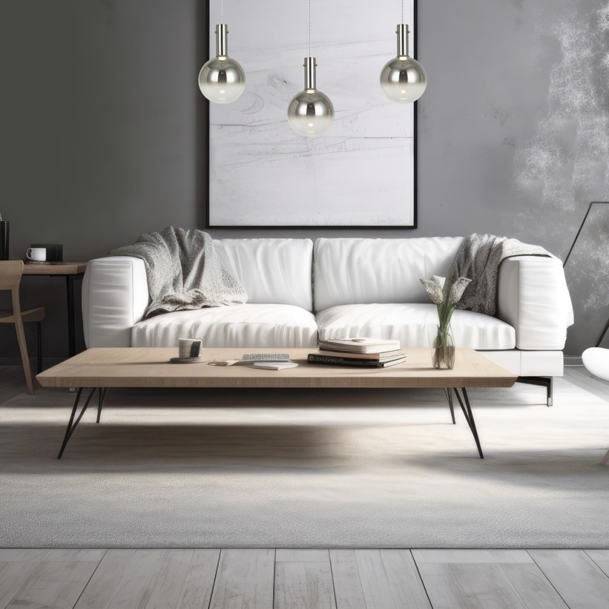 Luster na sajli TORONTO 1xGU10/8W/230V sjajni krom