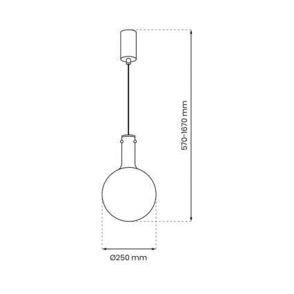 Luster na sajli TORONTO 1xGU10/8W/230V sjajni krom