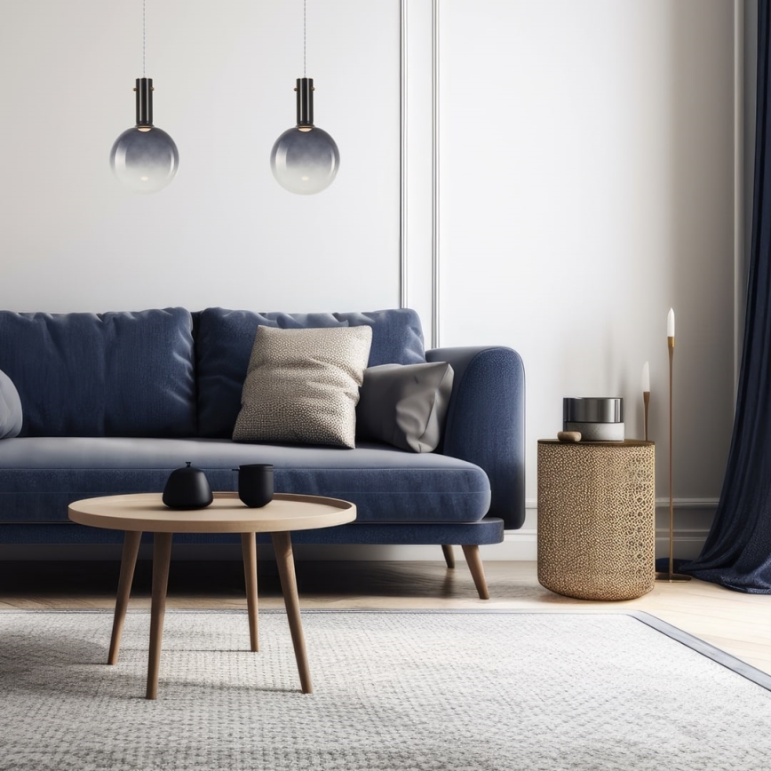 Luster na sajli TORONTO 1xGU10/8W/230V sivo