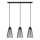 Luster na sajli TORRI 3xE27/15W/230V crno