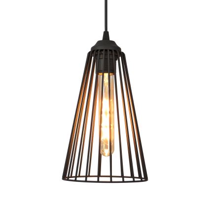 Luster na sajli TORRI 3xE27/15W/230V crno