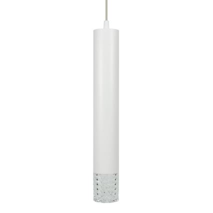 Luster na sajli TUBI 1xGU10/8W/230V bela