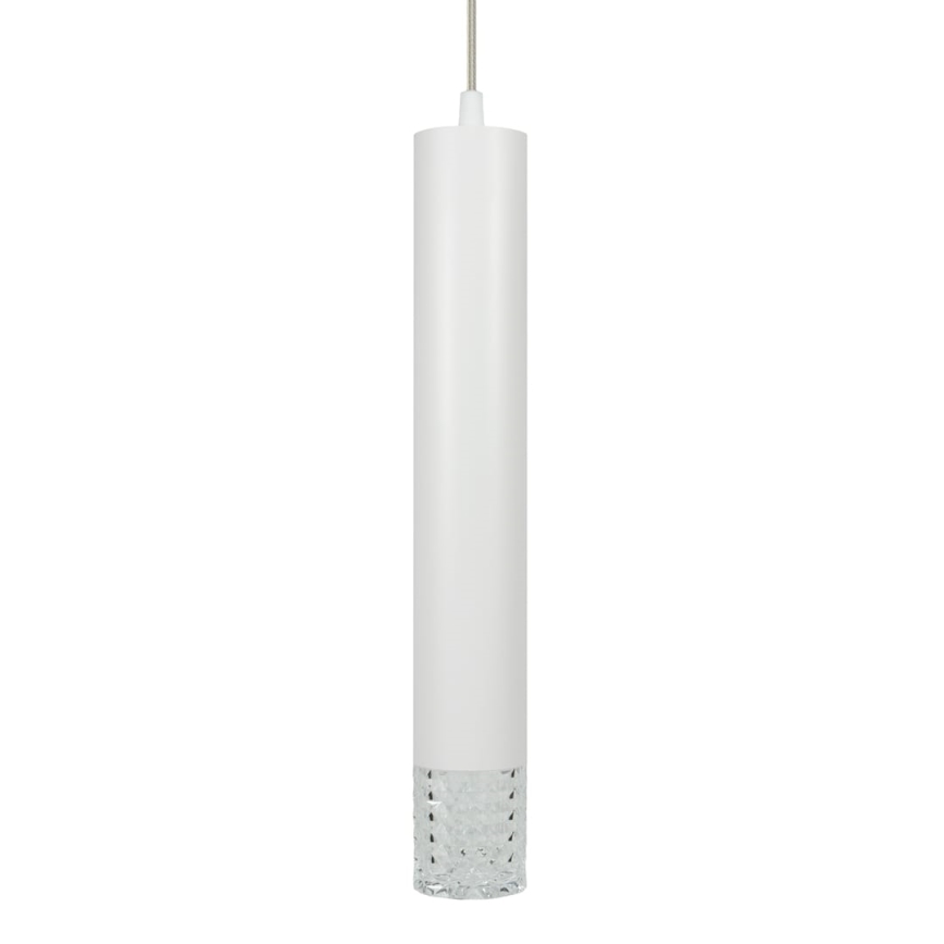 Luster na sajli TUBI 1xGU10/8W/230V bela