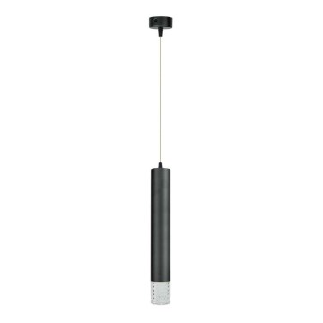 Luster na sajli TUBI 1xGU10/8W/230V crno