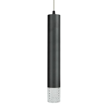 Luster na sajli TUBI 1xGU10/8W/230V crno