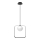 Luster na sajli TULA 1xG9/28W/230V uglast crno