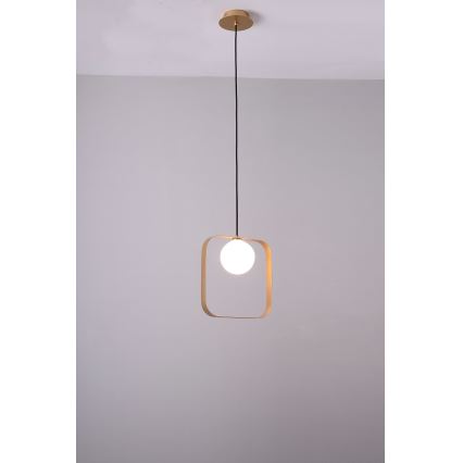 Luster na sajli TULA 1xG9/28W/230V uglast zlatna