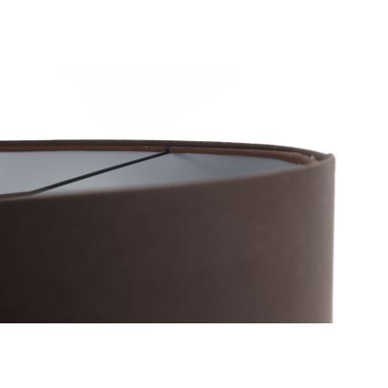 Luster na sajli TWIST 1xE27/60W/230V braon/srebrno
