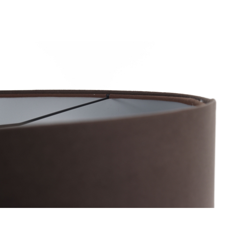 Luster na sajli TWIST 1xE27/60W/230V braon/srebrno