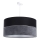 Luster na sajli TWIST 1xE27/60W/230V crno/sivo/srebrno