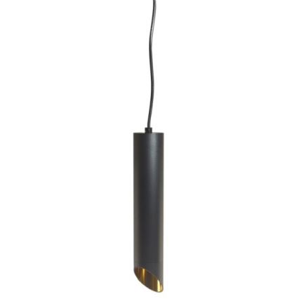 Luster na sajli VALDA 1xGU10/30W/230V 132 cm crno