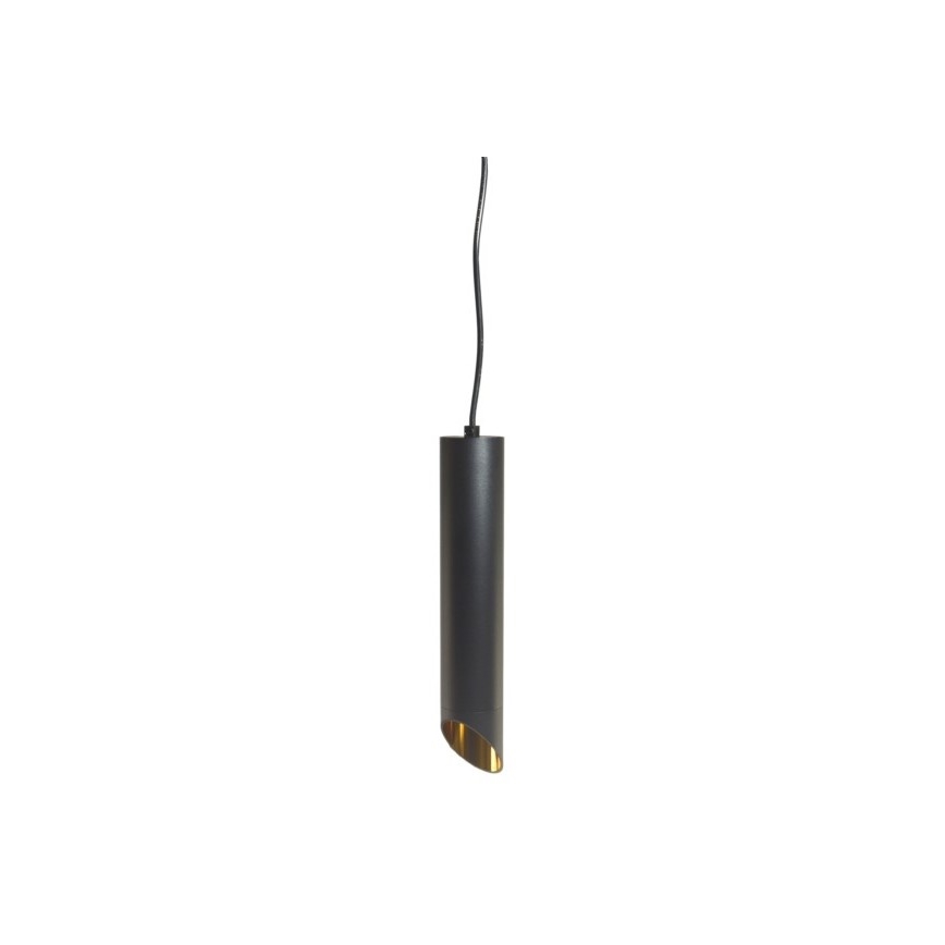 Luster na sajli VALDA 1xGU10/30W/230V 132 cm crno