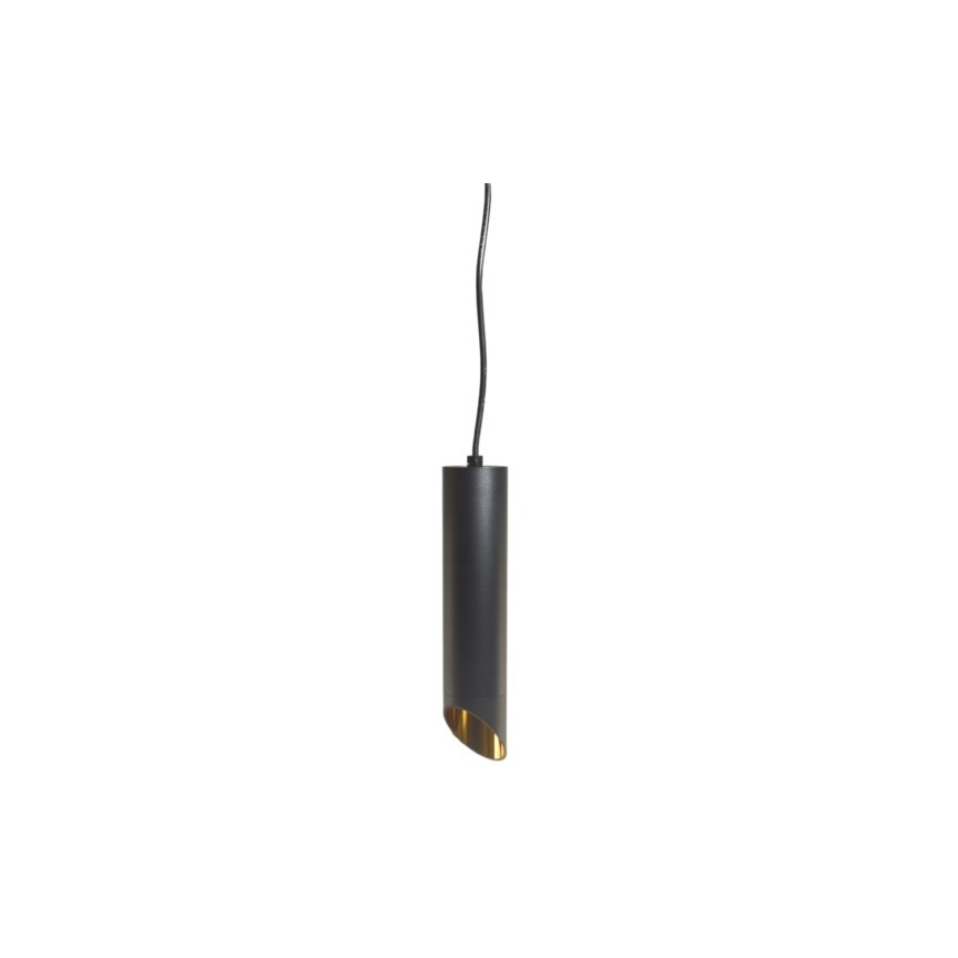 Luster na sajli VALDA 1xGU10/60W/230V 132 cm crno