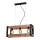Luster na sajli VARNA 3xE27/40W/230V hrast