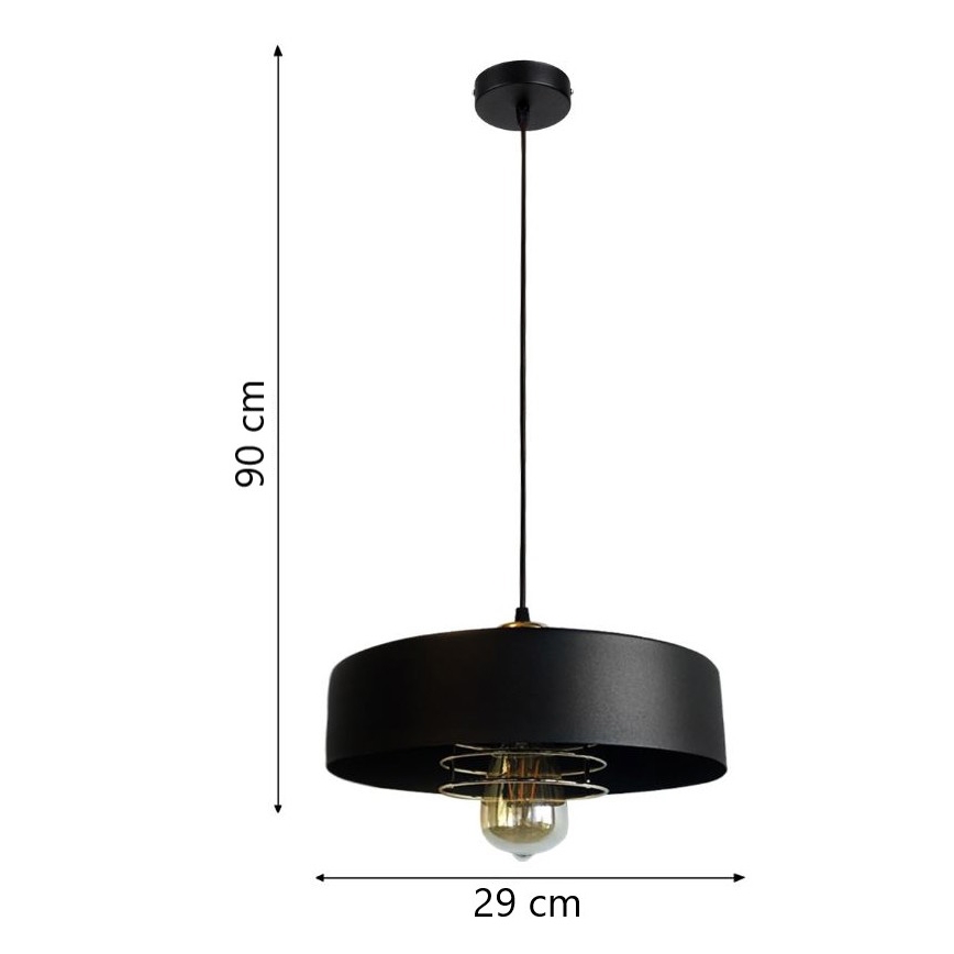 Luster na sajli VEST 1xE27/60W/230V