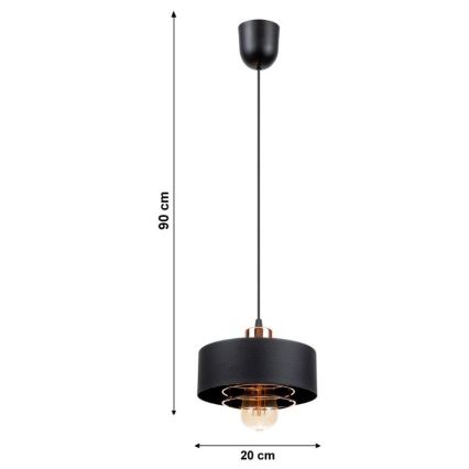 Luster na sajli VEST 1xE27/60W/230V