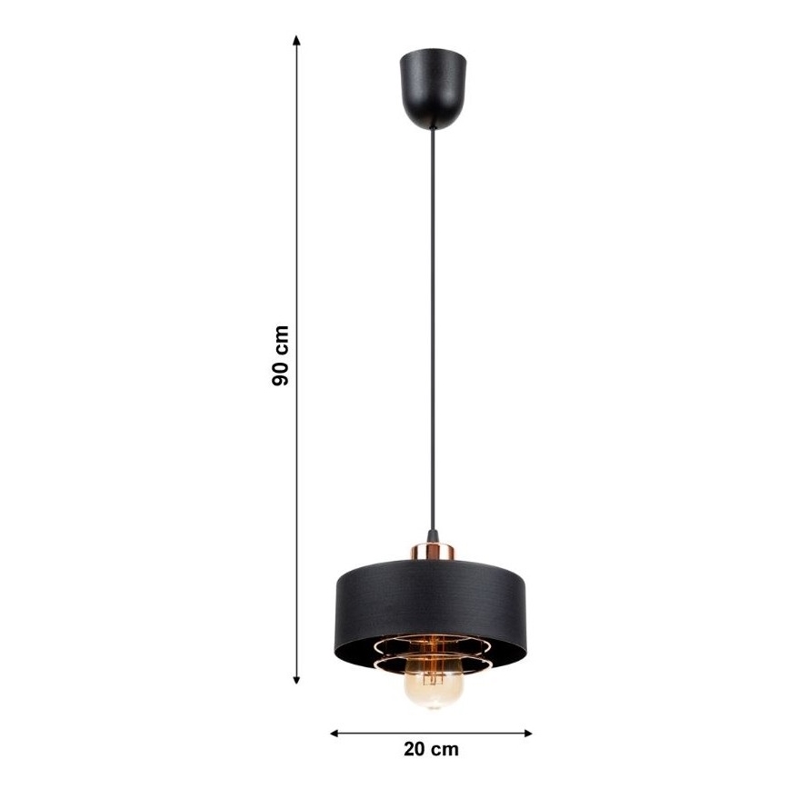 Luster na sajli VEST 1xE27/60W/230V