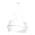 Luster na sajli VIENO 3xE27/15W/230V bela
