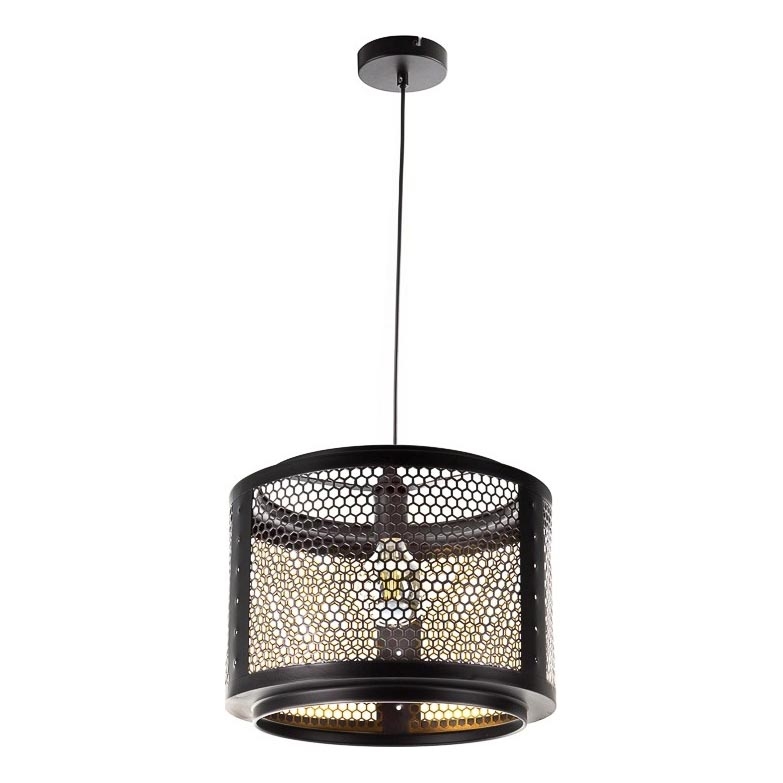 Luster na sajli VITO 1xE27/40W/230V crno
