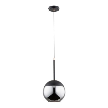 Luster na sajli VOLDA 1xE27/60W/230V crno