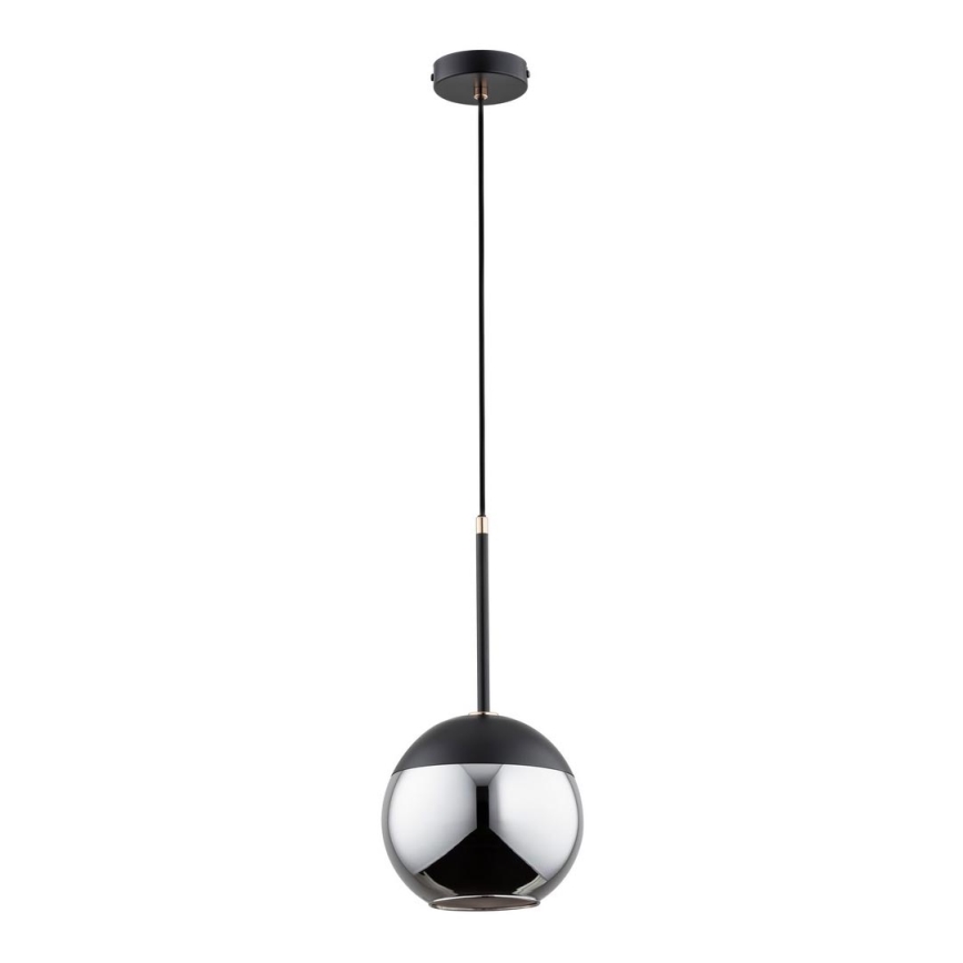 Luster na sajli VOLDA 1xE27/60W/230V crno