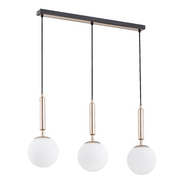 Luster na sajli VOLDA 3xE14/40W/230V mesing