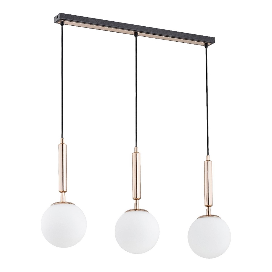 Luster na sajli VOLDA 3xE14/40W/230V mesing