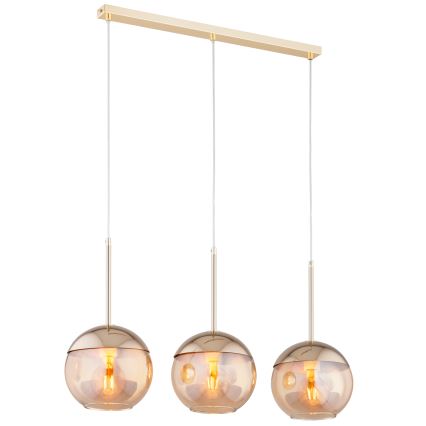 Luster na sajli VOLDA 3xE27/60W/230V mesing