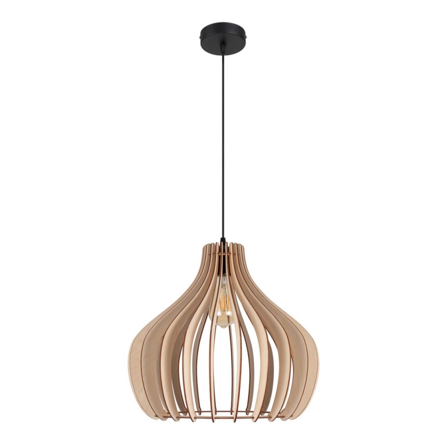 Luster na sajli WILL 1xE27/60W/230V crno