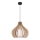 Luster na sajli WILL 1xE27/60W/230V crno