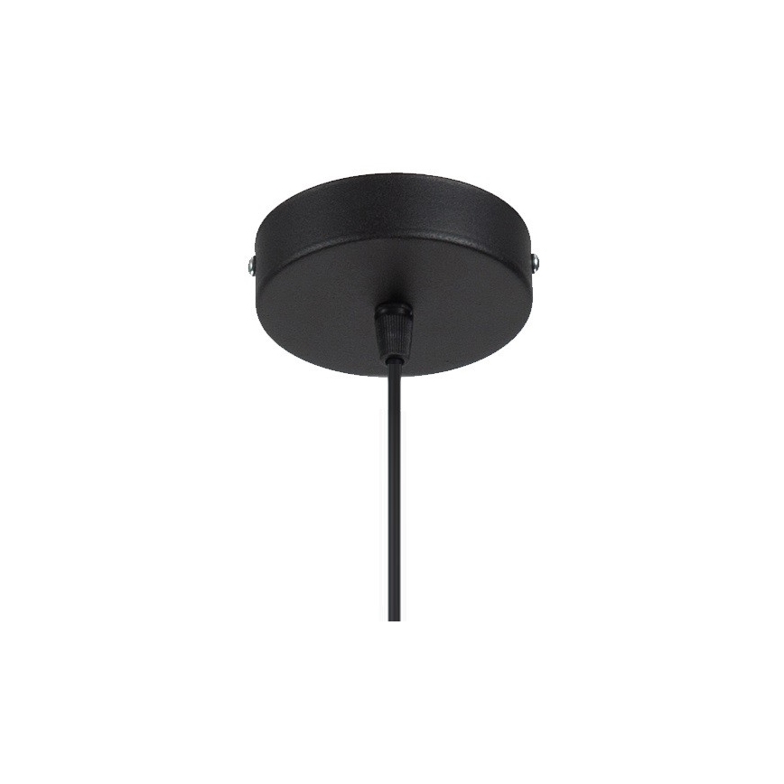 Luster na sajli WILL 1xE27/60W/230V crno