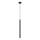 Luster na sajli YORU 1xG9/8W/230V 50 cm crno