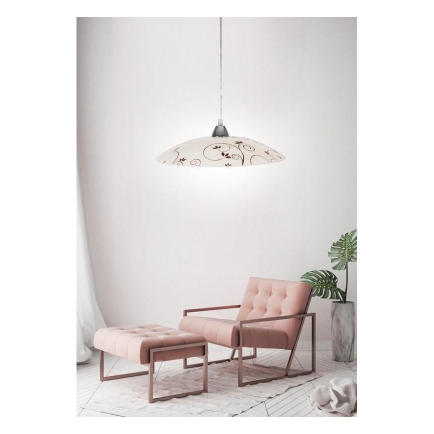 Luster na sajli YOUNG 1xE27/60W/230V