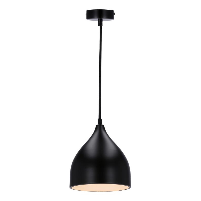 Luster na sajli YSTAD 1xE27/40W/230V crno