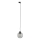 Luster na sajli za 1-fazni šinski sistem CUBUS 1xE27/15W/230V crno/dimno crno