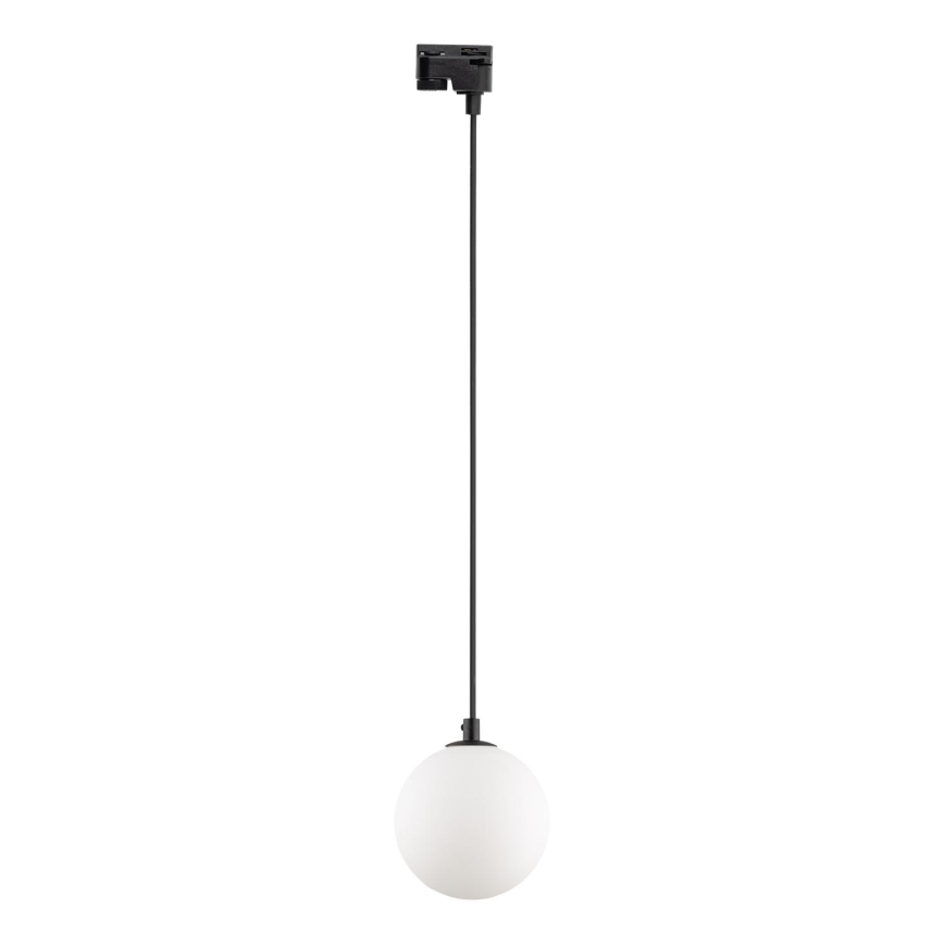 Luster na sajli za 1-fazni šinski sistem TRACER 1xG9/8W/230V crno/bela