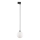 Luster na sajli za 1-fazni šinski sistem TRACER 1xG9/8W/230V crno/bela