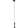 Luster na sajli za 1-fazni šinski sistem TRACER 1xGU10/10W/230V crno/zlatna