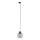 Luster na sajli za 3-fazni šinski sastav CUBUS 1xE27/15W/230V crno/dimno crno