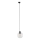 Luster na sajli za 3-fazni šinski sastav CUBUS 1xE27/15W/230V crno/prozirna