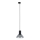 Luster na sajli za 3-fazni šinski sastav NEO 1xE27/15W/230V crno/dimno crno